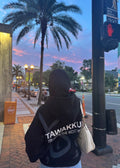 Black Tawakkul Oversized Hoodie | Trust on The Most High
